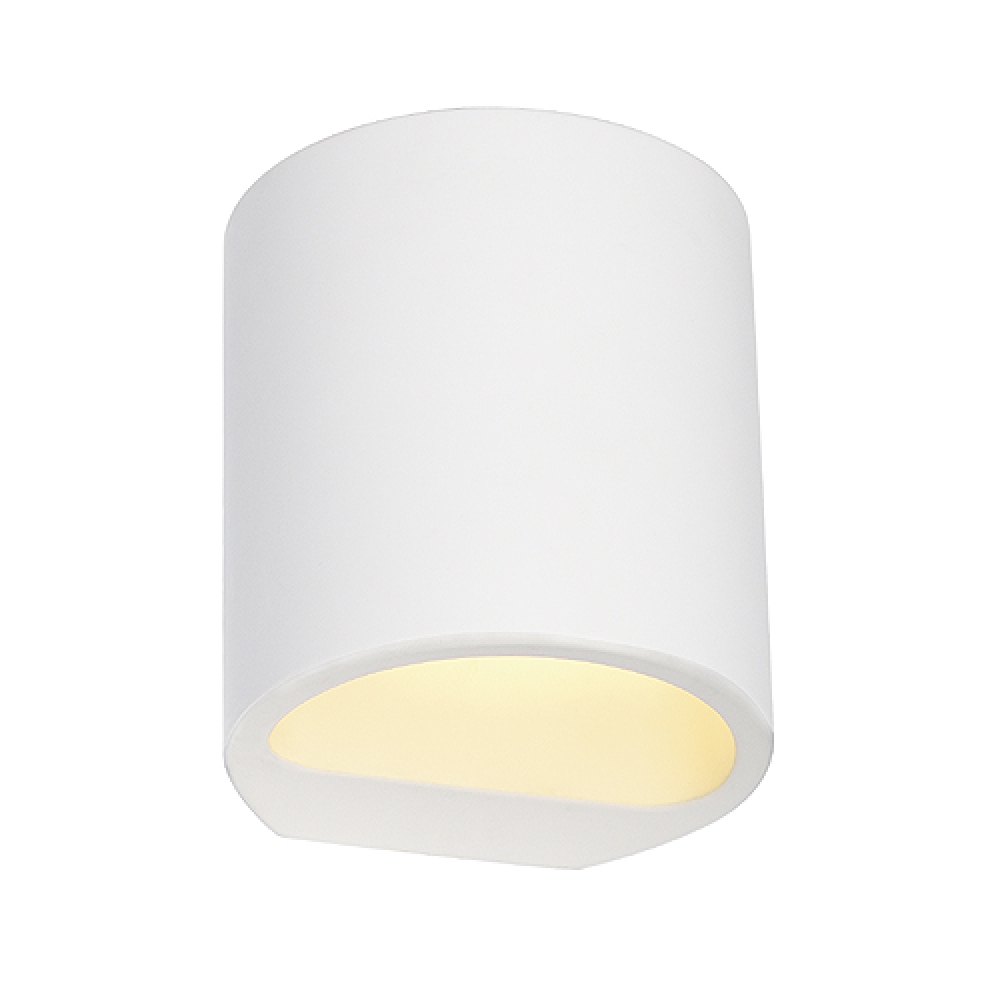 Plaster Small Round Wall Light